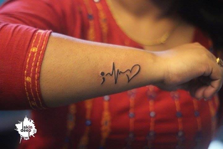 Name tattoo on forearm  Scorpion Tattoo Shahjahanpur  Facebook